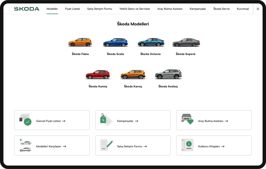 skoda_software_development_mega_menu_example